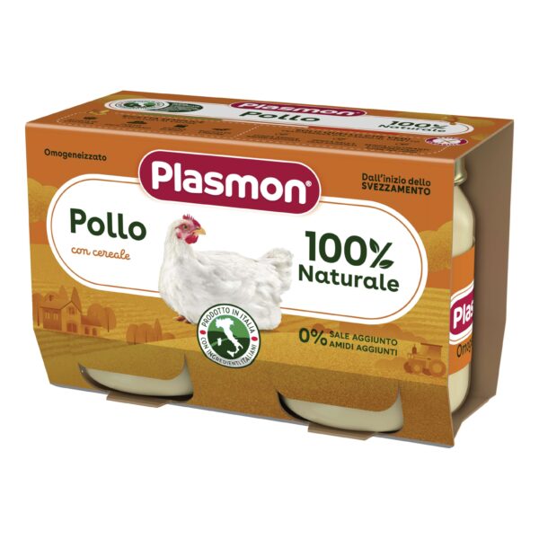 Plasmon omog pollo 120gx2pz - Plasmon