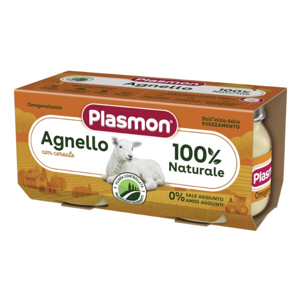 Plasmon omog agnello 80gx2pz - Plasmon