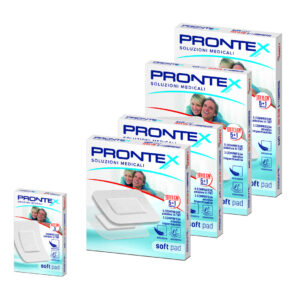 Garza prontex soft 5x7cm 5pz - Prontex