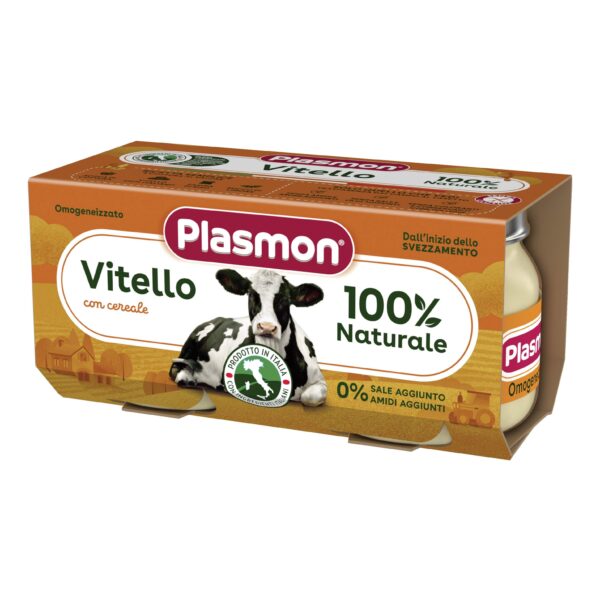 Plasmon omog vitello 80gx2pz - Plasmon