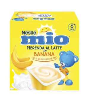Mio merenda banana 4x100g