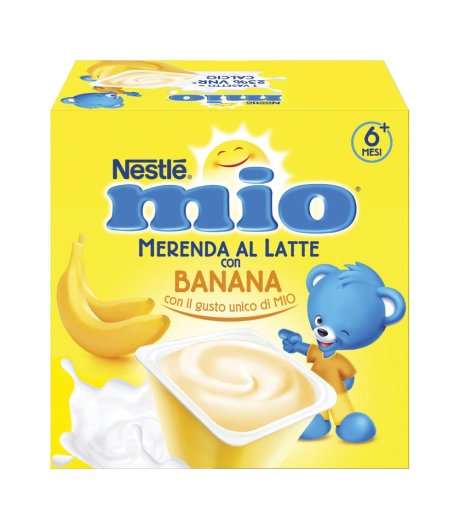 Mio merenda banana 4x100g