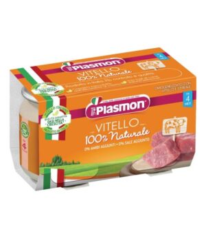 Plasmon omog vitello 120gx2pz