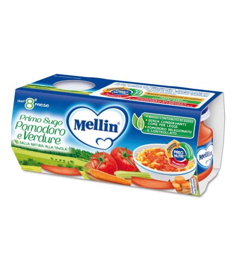 Mellin primo sug pom/verd2x80g