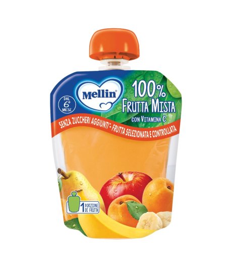Mellin pouch frutta mista 90g